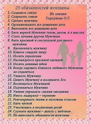 25 обязанностей женщин.jpg (58.39 КБ) Просмотров: 22259 25 обязанностей женщин.jpg